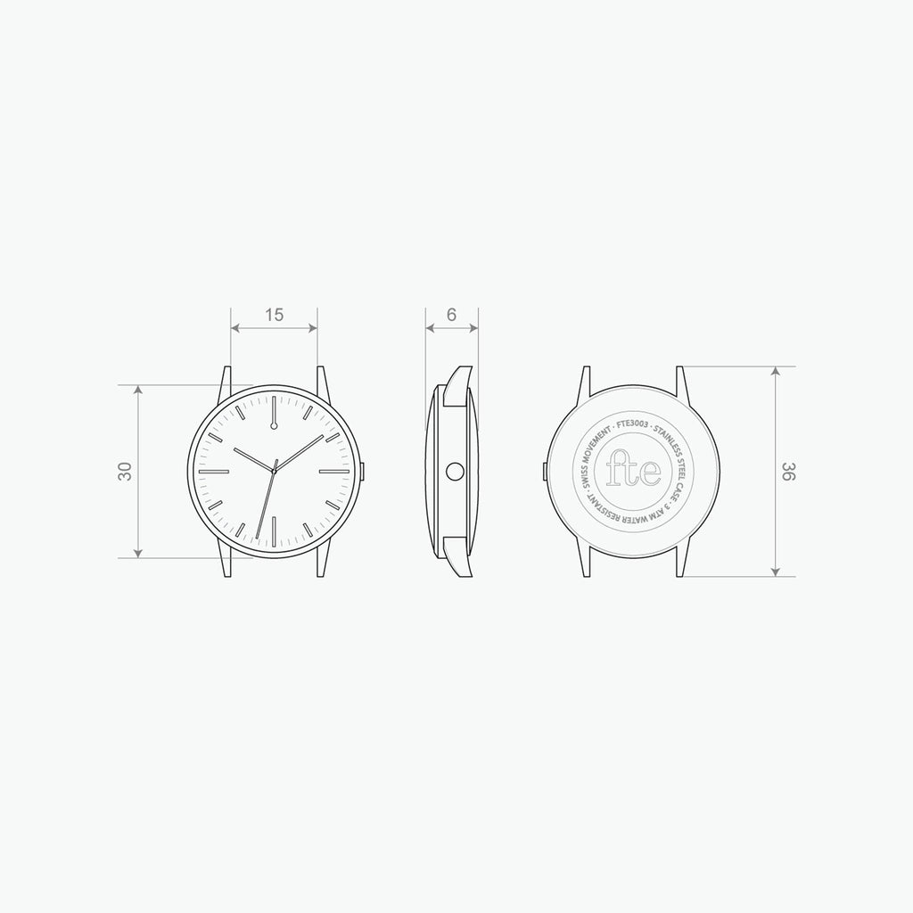 Minimal Wrist Watch Lightweight Casual Style