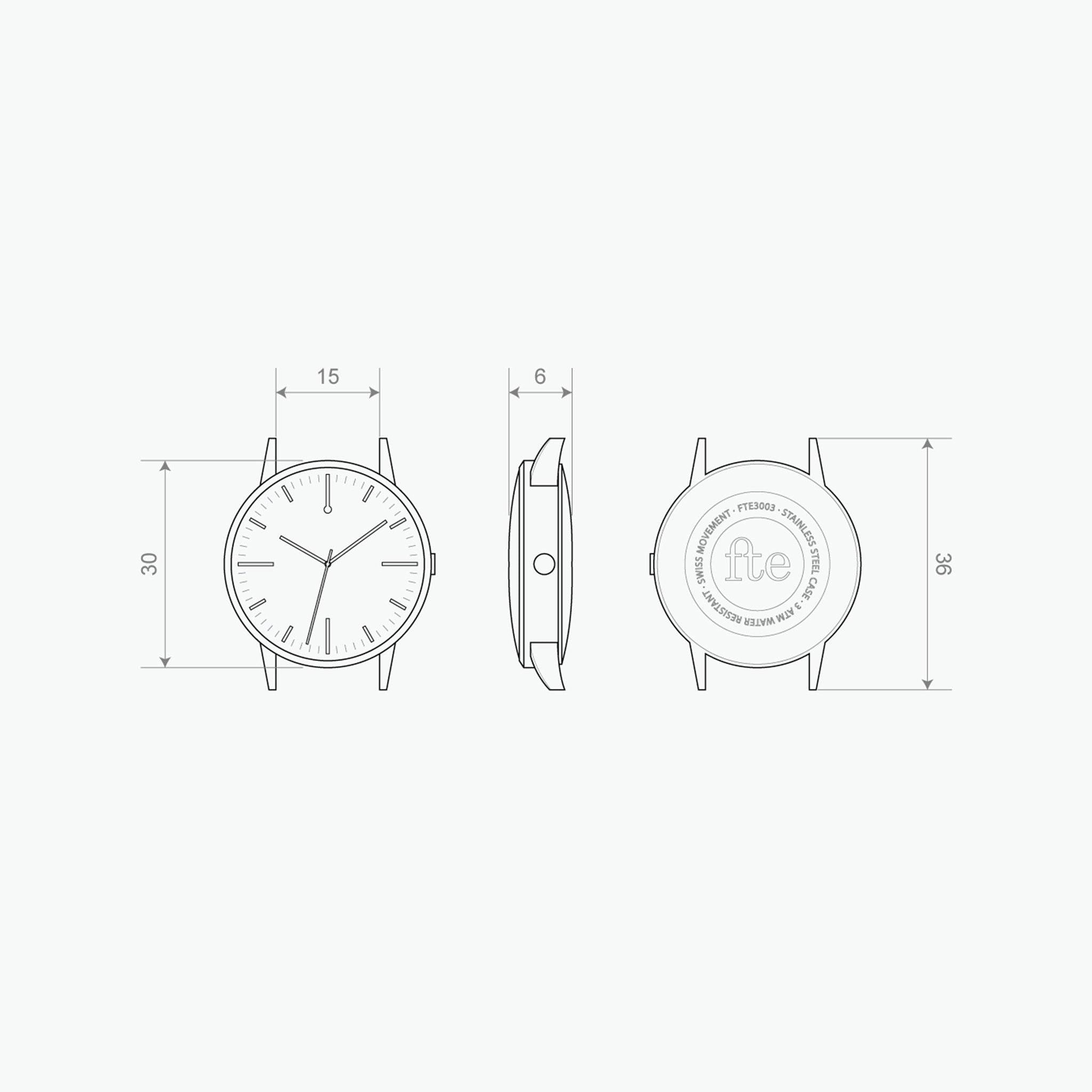 Minimal Wrist Watch Lightweight Casual Style