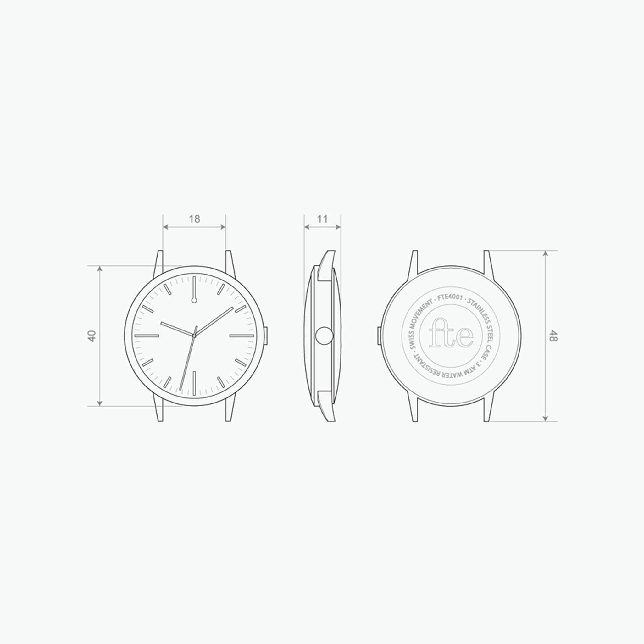 Minimal Wrist Watch Lightweight Casual Style