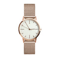 Analog Watch Simple Dial Adjustable Strap