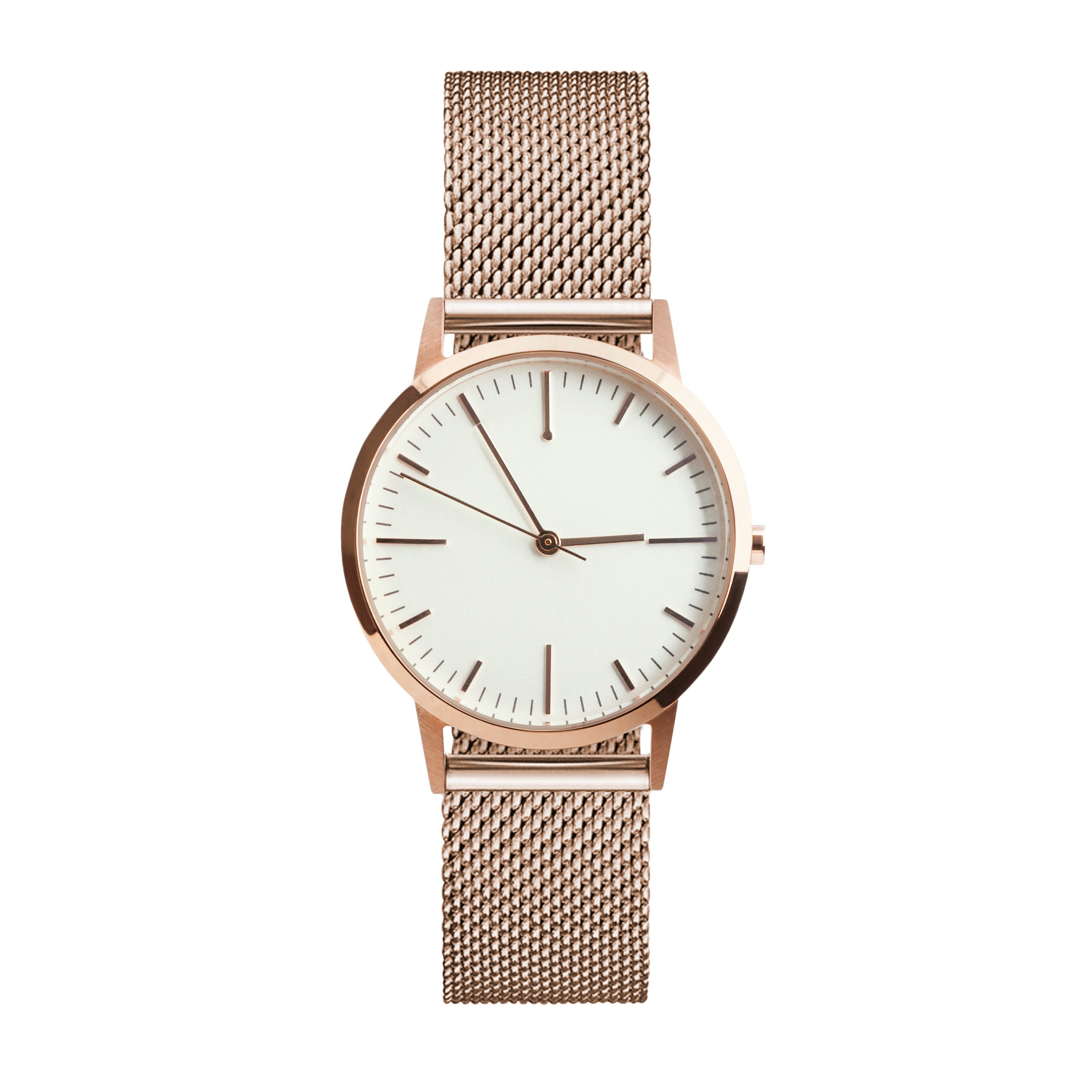 Analog Watch Simple Dial Adjustable Strap