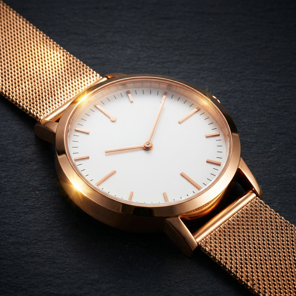 Everyday Wrist Watch Clean Design Lightweight