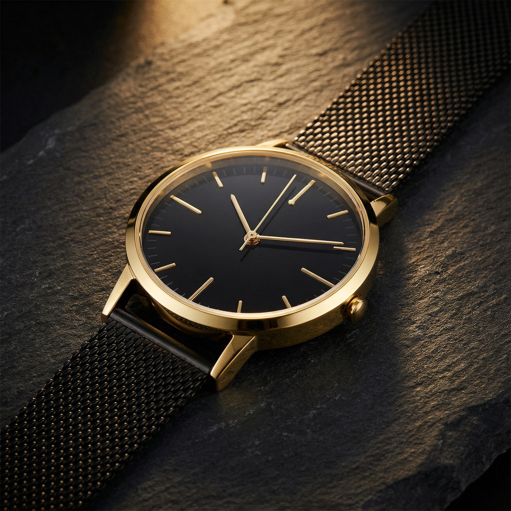 Minimal Wrist Watch Lightweight Casual Style