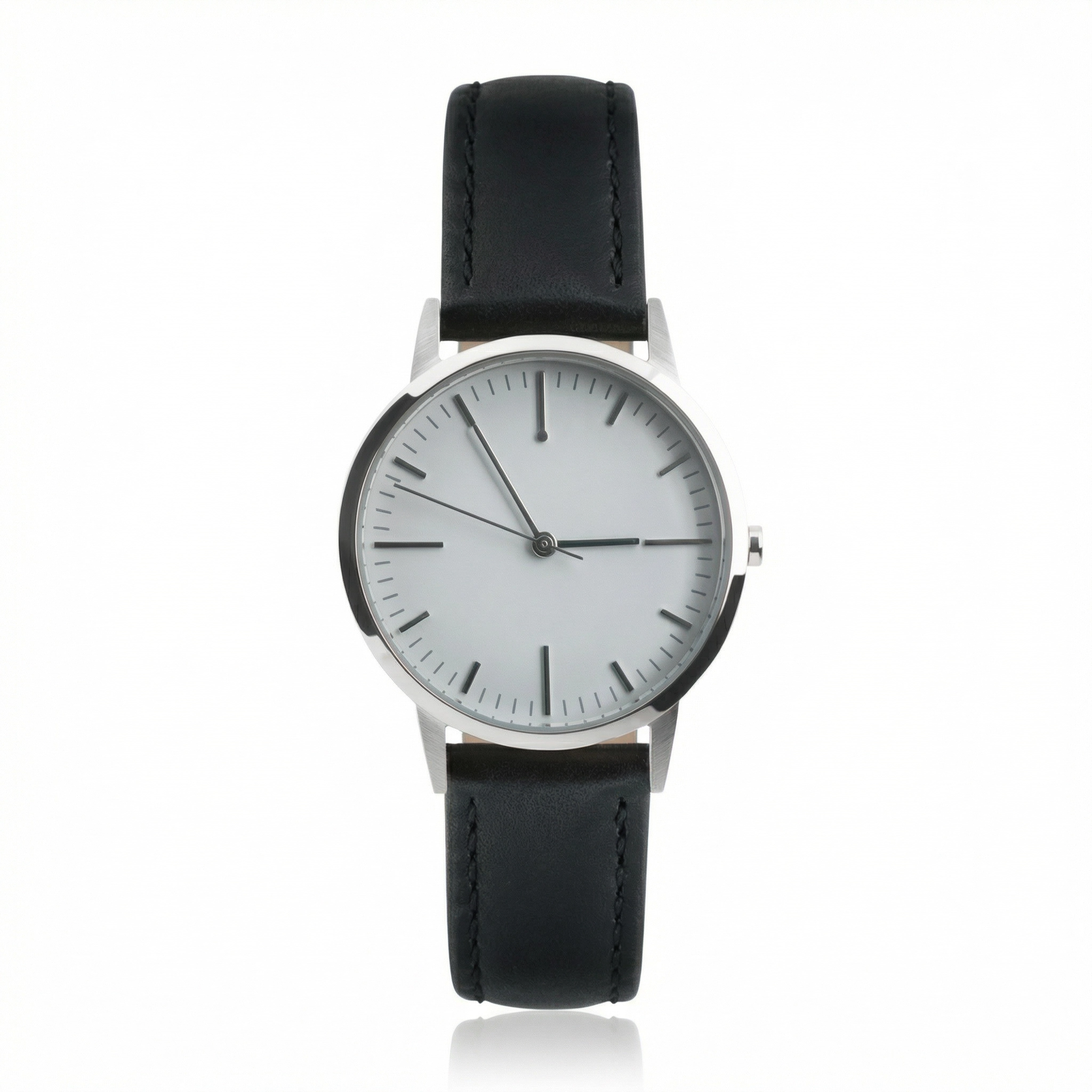 Analog Watch Simple Dial Adjustable Strap