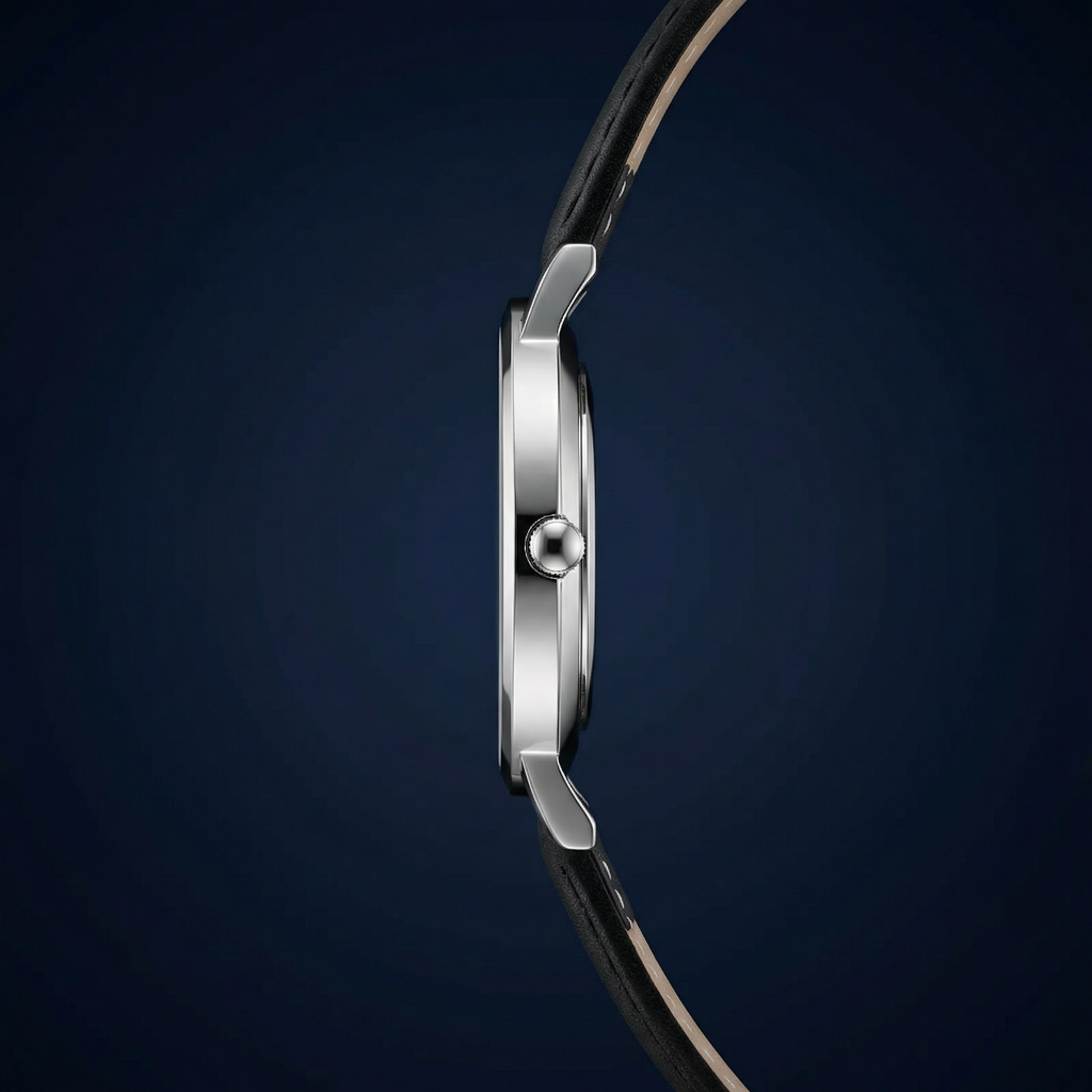 Analog Watch Simple Dial Adjustable Strap