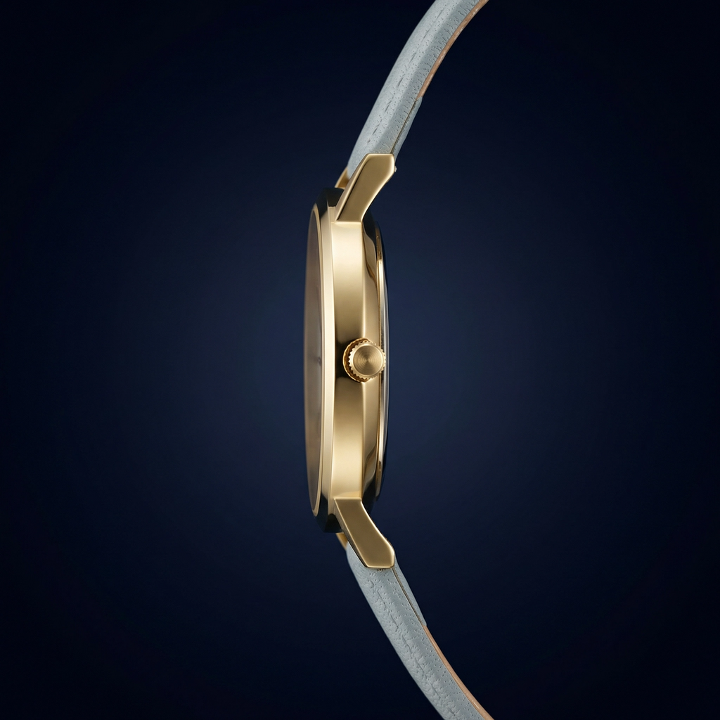 Analog Wrist Watch Minimal Design Lightweight