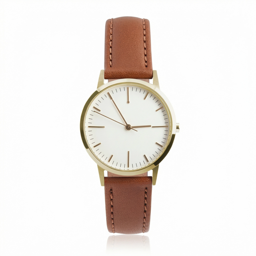 Casual Analog Wrist Watch Slim Modern Style