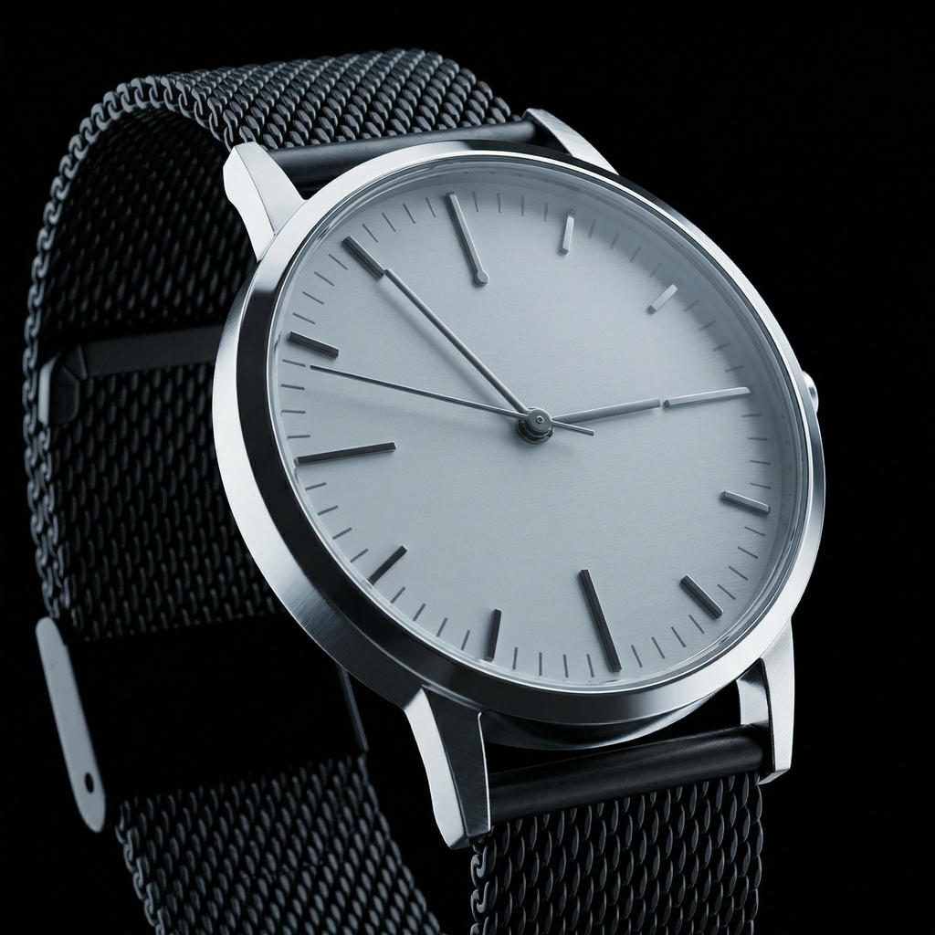 Minimal Design Wrist Watch Comfortable Daily Use