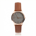Analog Watch Simple Dial Adjustable Strap