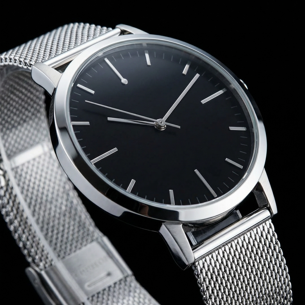 Simple Wrist Watch Clean Dial Everyday Wear