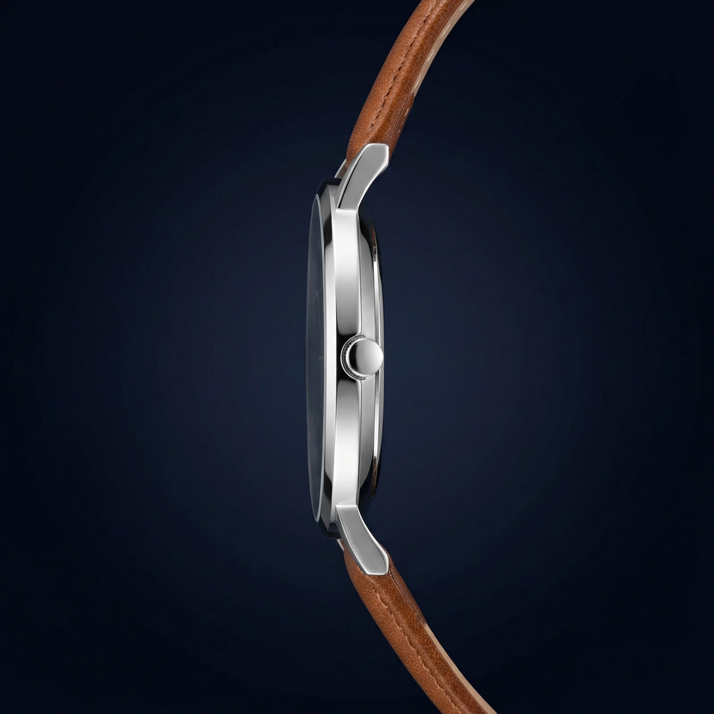 Minimal Design Wrist Watch Comfortable Daily Use