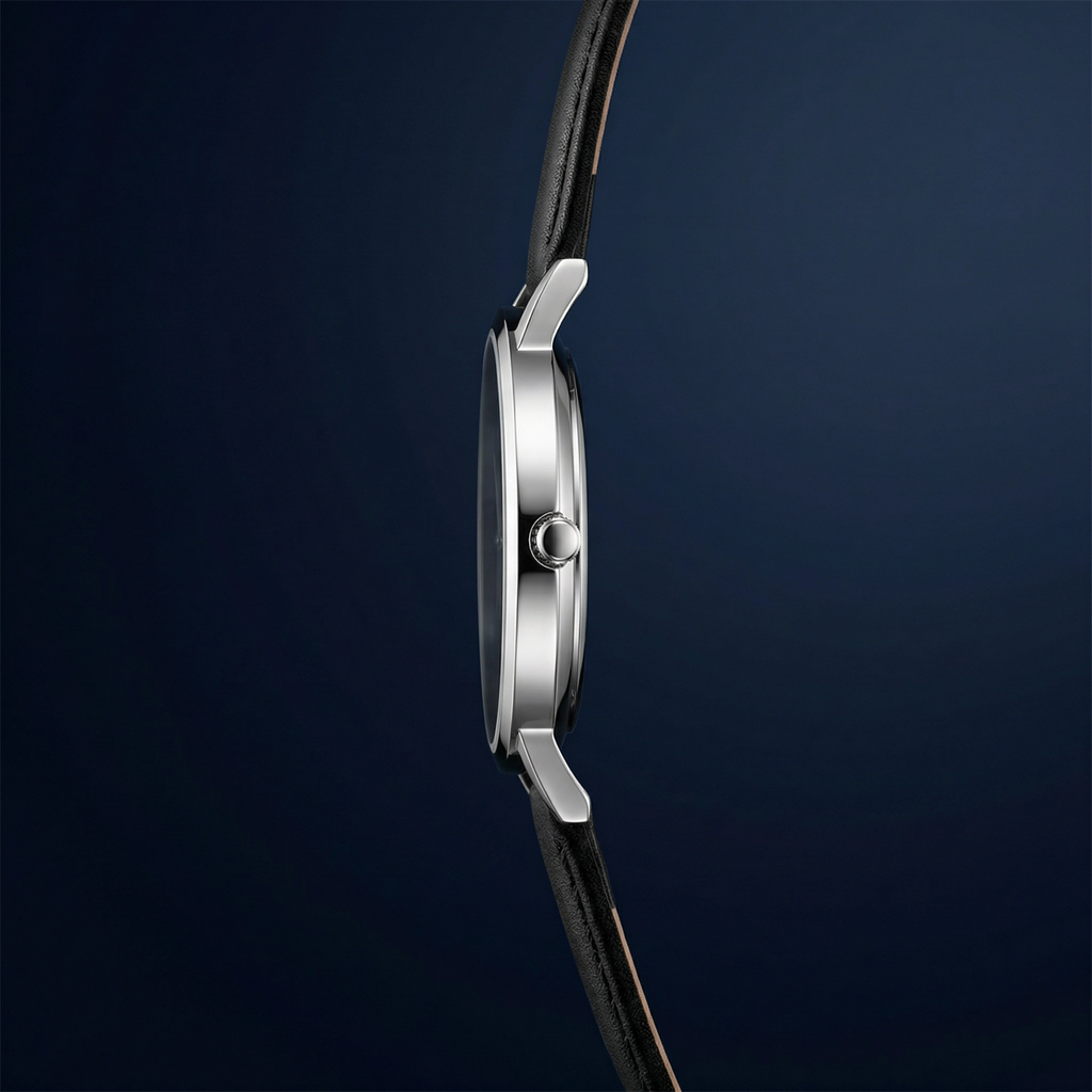 Simple Analog Watch Clean Dial Comfortable Wear
