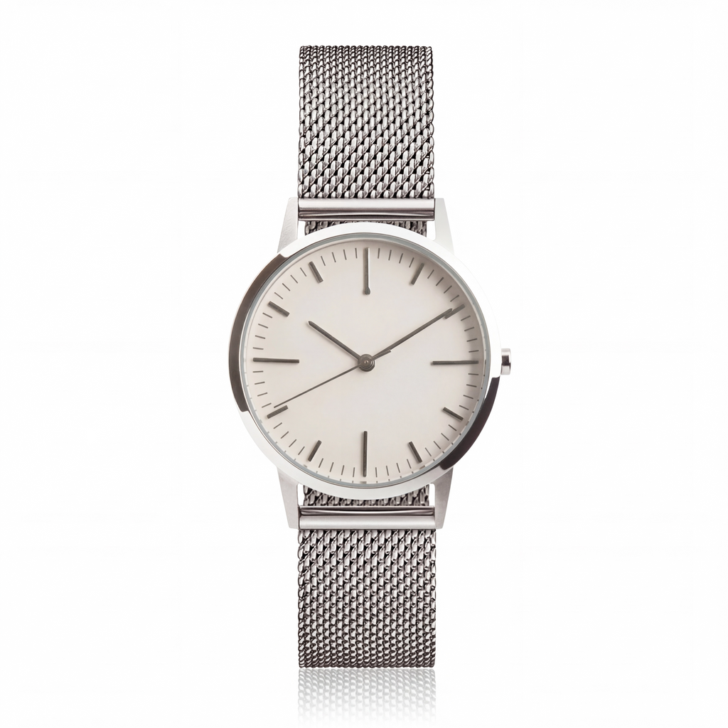 Simple Analog Watch Clean Dial Comfortable Wear