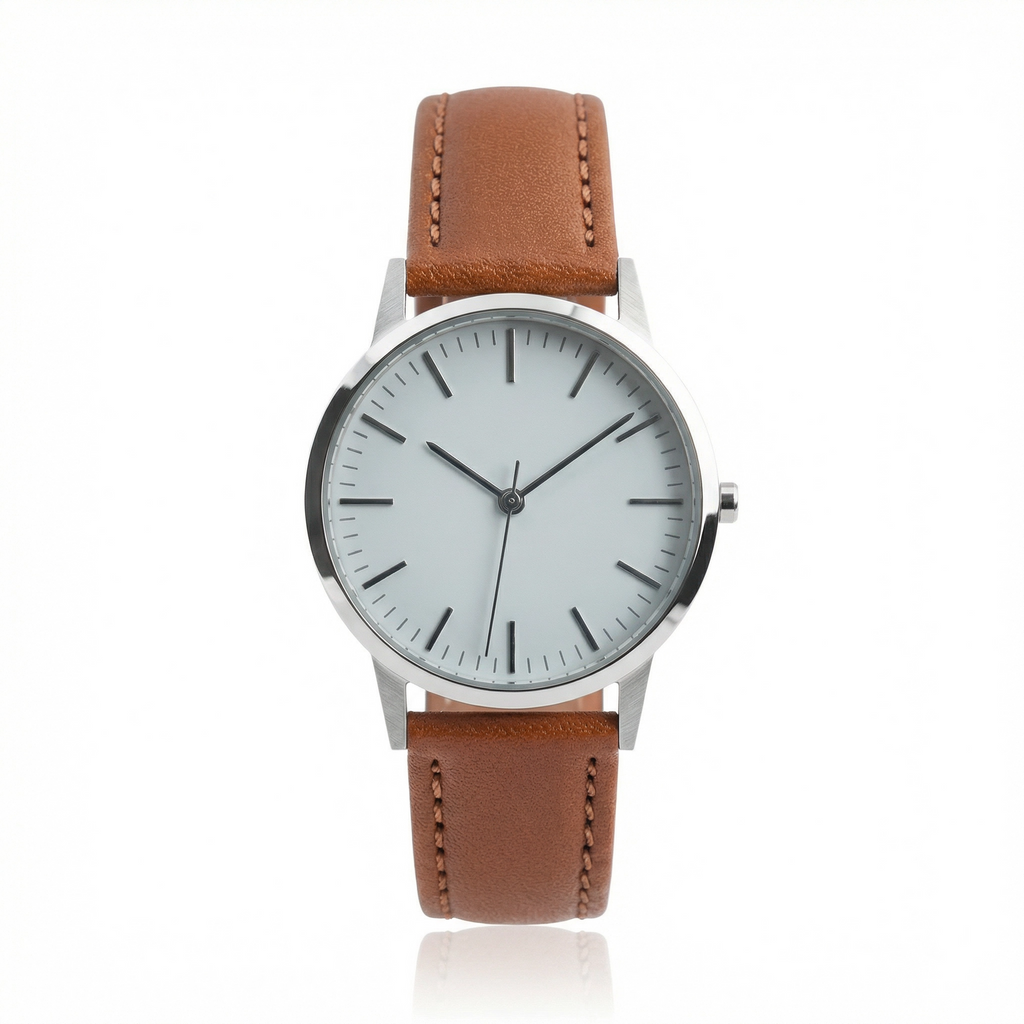 Analog Wrist Watch Minimal Design Lightweight