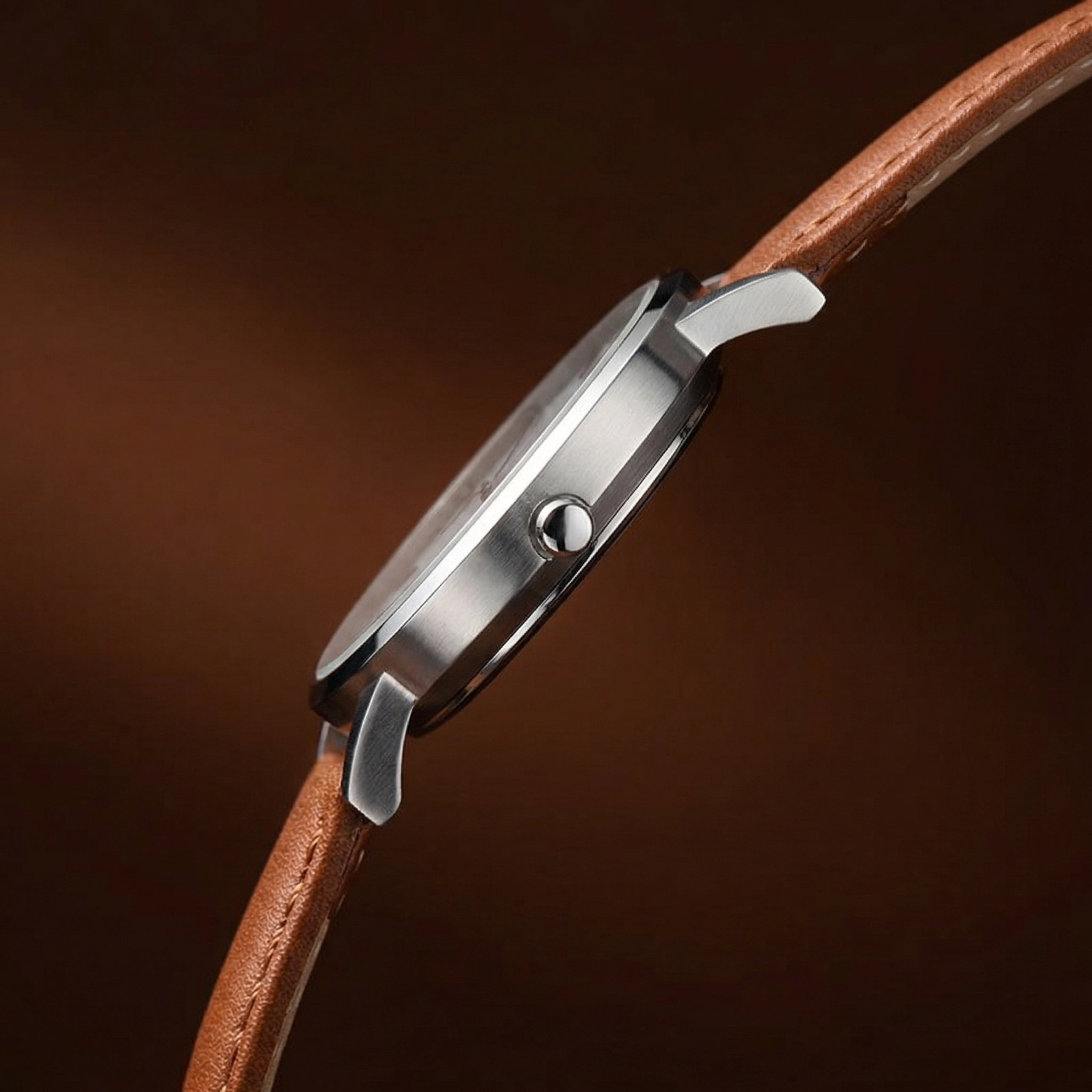 Analog Wrist Watch Minimal Design Lightweight
